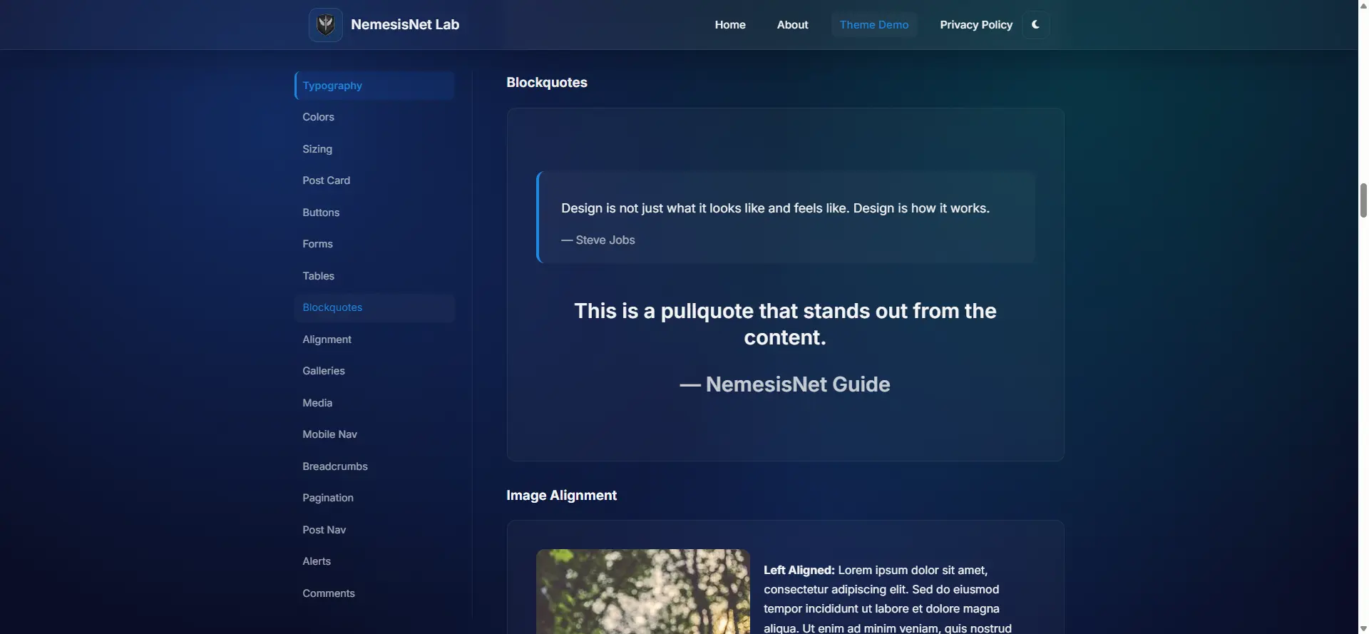 Blockquotes & Callouts